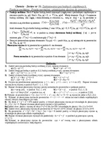 Zastosowanie pochodnych cząstkowych - omówienie