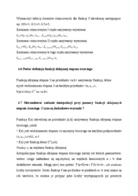 Interpolacja - omówienie 