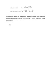 wzory do obliczania zbrojenia - omówienie 