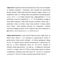 Zlodowacenia na terenie Polski - omówienie 