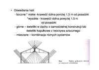 Oświetlenie hali - omówienie 