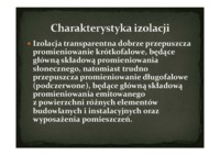 Izolacje  transparentne (przezroczyste) - omówienie 