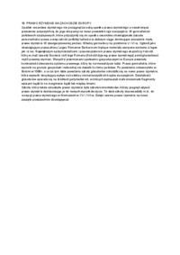 Prawo rzymskie na zachodzie Europy-opracowanie