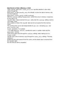 Data Stored on Disk-opracowanie