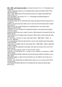 RBL, RBR, and temporary tables-opracowanie