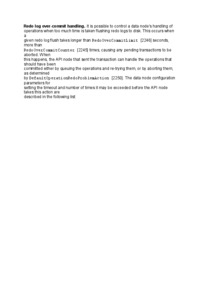 Redo log over-commit handling-opracowanie
