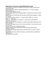 Replication of Columns Having Different Data Types-opracowanie