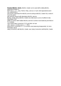 Standard MySQL clients-opracowanie