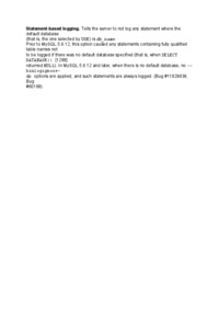statement-based-logging-opracowanie