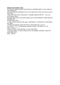 System reset-opracowanie