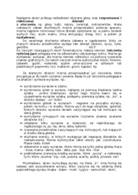 ćwiczenia słuchu fonematycznego