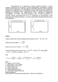  Badanie właściwości magnetycznych ciał stałych - omówienie 