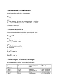 Obliczenia - laboratorium-fizyka