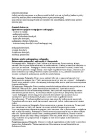 Andragogika - ściąga