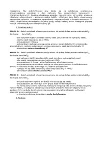 Sprawozdanie - identyfikacja wybranych anionów