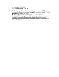 Chemia organiczna - ćwiczenia, lista II