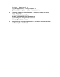 Chemia organiczna - ćwiczenia, lista XIII