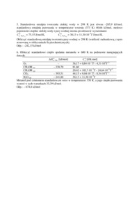 Podstawy chemii fizycznej - zadania do wykładu cz. 6
