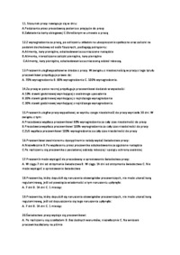 Test z zakresu znajomości zagadnień prawa pracy