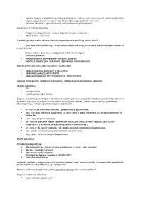 Diagnoza psychologiczna - metody badań