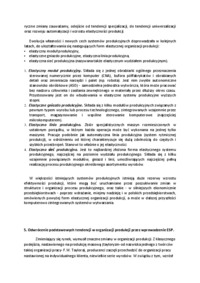 Elastyczny system produkcji - omówienie