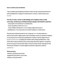 Istota restrukturyzacji zatrudnienia - omówienie zagadnienia