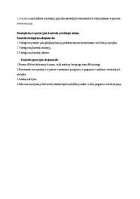 Podstawowe elementy programu restrukturyzacji przedsiębiorstwa