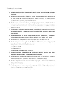 Rodzaje analiz ekonomicznych