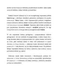 Podstawy prawne wykonywania badań gruntowych - wykład