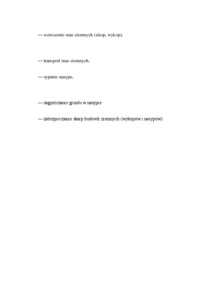 Roboty ziemne - wykład