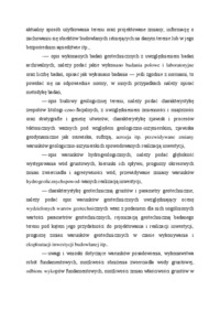 Zawartość dokumentacji geotechnicznej - wykład