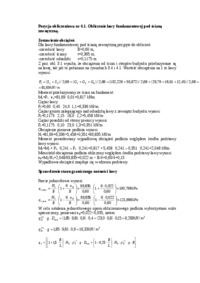 Obliczenia ław fundamentowych pod ścianami-opracowanie