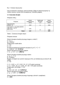 Obliczenia statyczne więźby dachowej-opracowanie