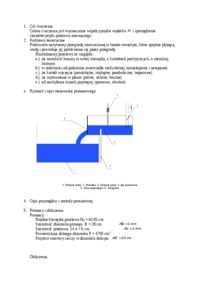 wyznaczenie-wspolczynnika-wydatku-i-sporzadzenie-charakterystyki-przelewu-mierniczego-opracowanie