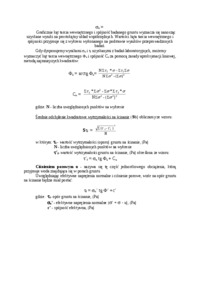 Wyznaczanie parametrów wytrzymałości na ścinanie-opracowanie