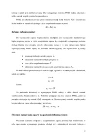 Przykład zarządzania zapasami -opracowanie