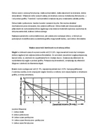 Podział żeliw i postacie grafitu-opracowanie