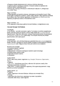 Różne definicje strategii -opracowanie