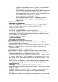 System ISO 9001 oraz systemy pokrewne i branżowe-opracowanie