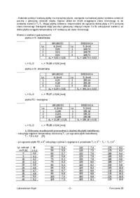 Pomiar przewodności cieplnej izolatorów-opracowanie