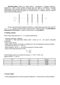 Pomiary peryskopowe-opracowanie