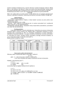 Zależność przewodnictwa elektrolitu od temperatury-opracowanie