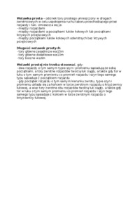 Wstawka prosta - wykład