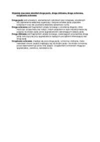 Wykład - droga jazdy