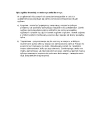 Wykład - konstrukcja zwrotnicowego zamka kluczowego