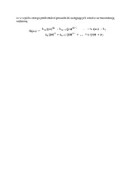 Wykład - transmitancja widmowa