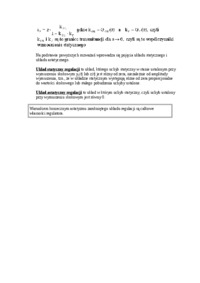 Układ statyczny i astatyczny - wykład