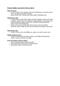 Własności układów sterowalnych i obserwowalnych - wykład