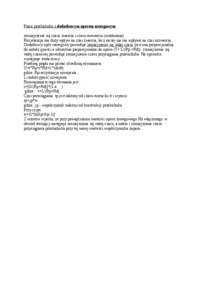 Praca przekaźnika z dodatkowym oporem szeregowym - wykład