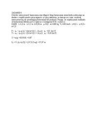 Teoria ruchu pojazdów samochodowych - ćwiczenia